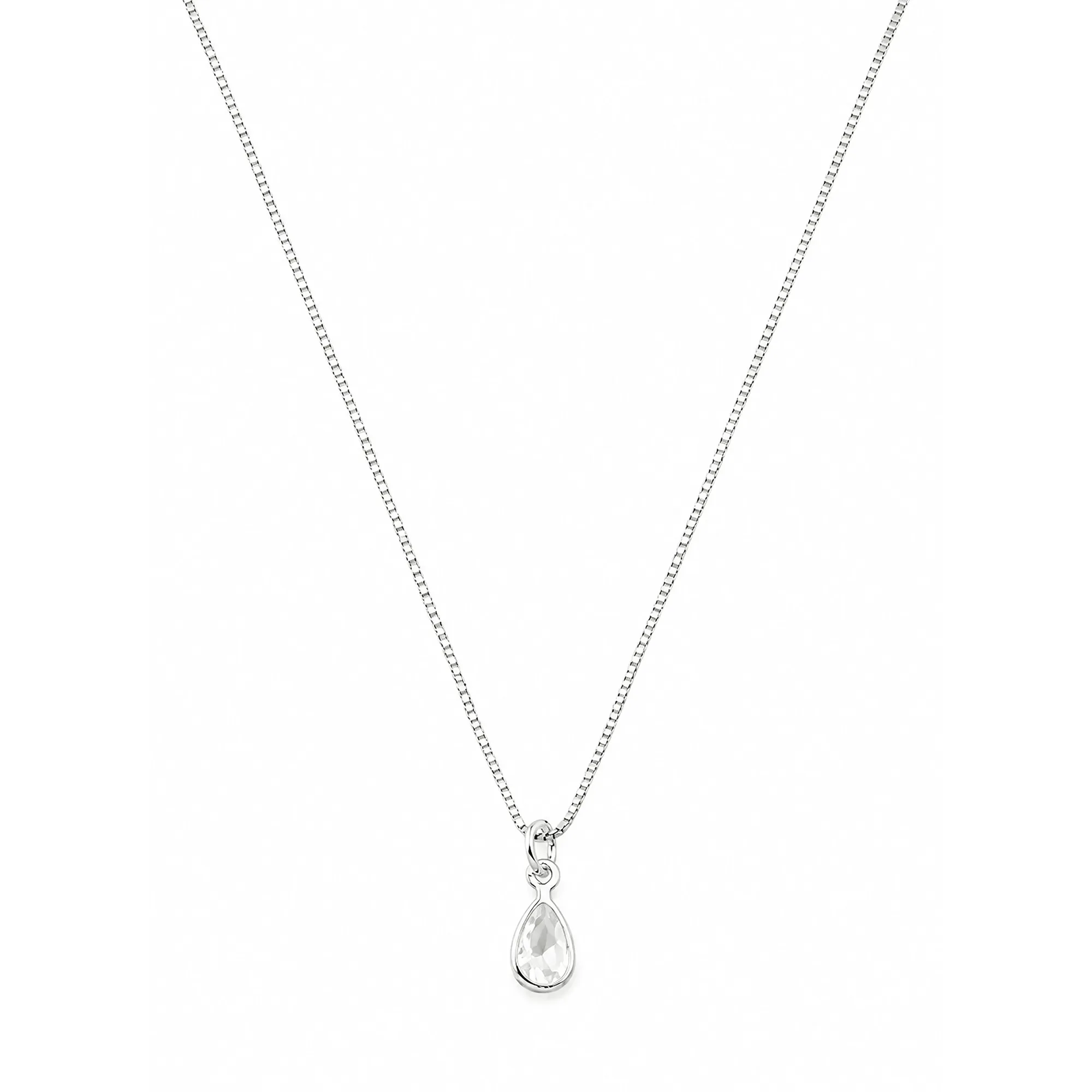 Colar Gota de Zircônia em Prata 925